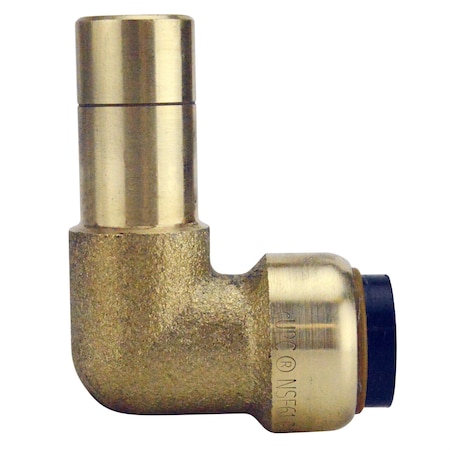 Apollo 1/2 in. Brass Push-To-Connect Street 90-Degree Elbow FSBE12STR